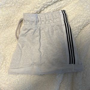 Drawstring adidas shorts